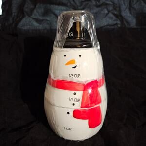 Snow Man Measuring Cups